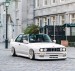 BMW E30 M3 white merry christmas